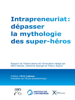 cover image of Intrapreneuriat